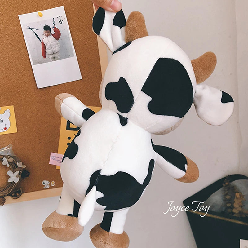 New Cute Milk Cow Plush Toy Animal Stuffed Doll Festival Present Birthday Gift Home Decoration Birthday Gift For Girls Boys