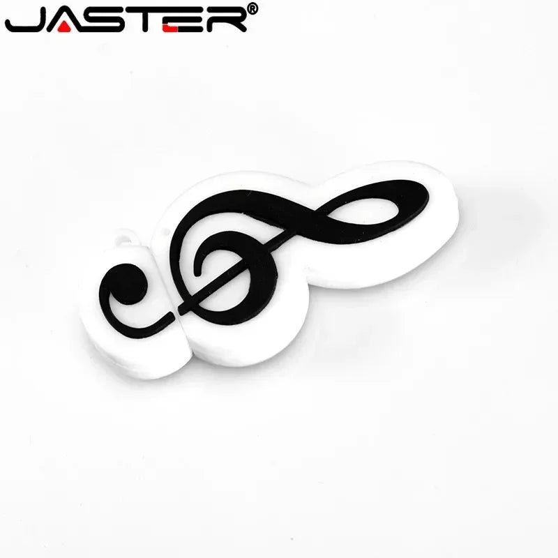 JASTER 8 Styles Musical Instruments Model Pendrive 4GB 16GB 32GB 64GB 128GB USB Flash Drive Violin/Piano/Guitar