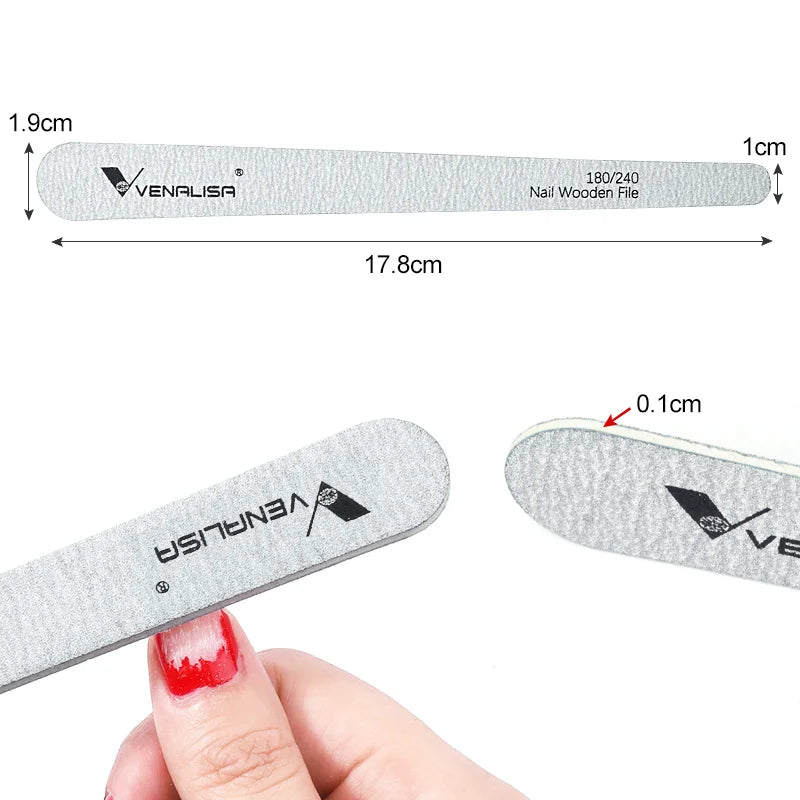 Venalisa Nail File New Arrival Nail Tool Nail Buffer For Manicure Pedicure Gel Polish Cuticle Remover Nail Art Accessories