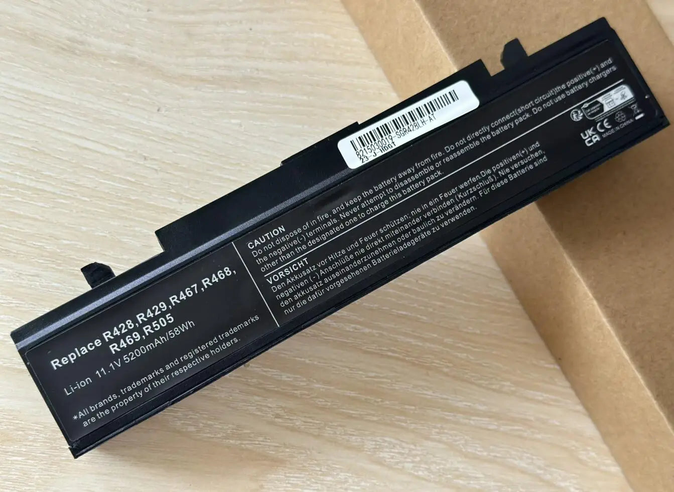 Laptop battery For SamSung AA-PB9NC6B AA-PB9NS6B AA-PB9NC6W AA-PL9NC6W R428 R429 R468 NP300 NP350 RV410 RV509 R530 R580