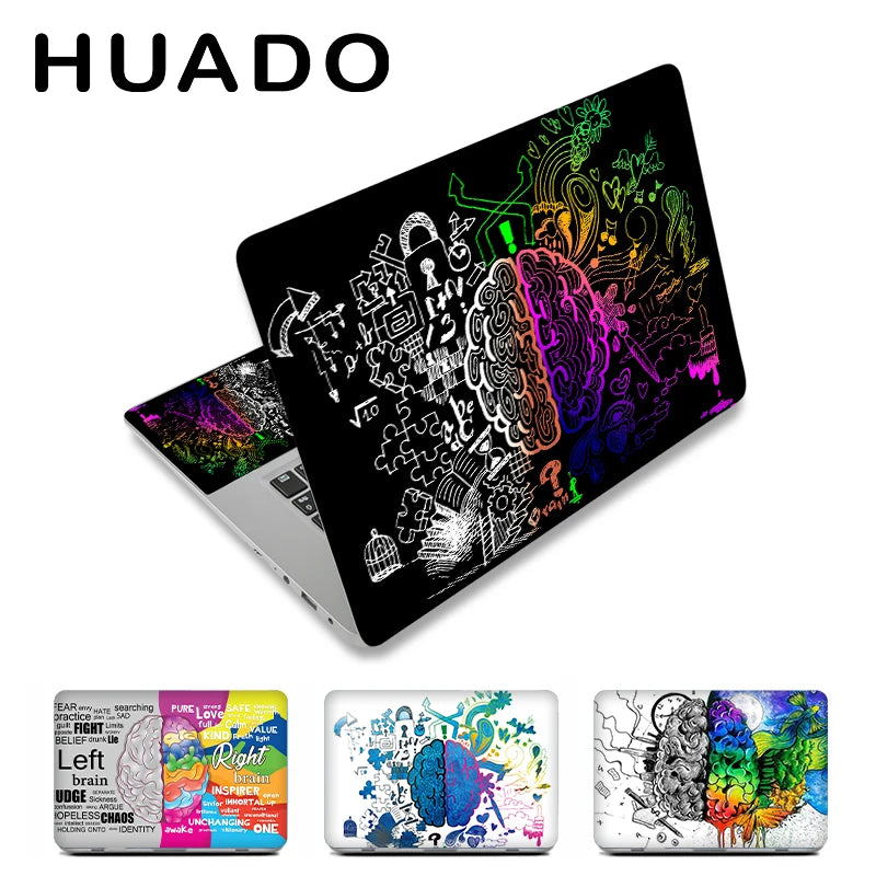 Laptop Skin Sticker Decal 12 13 13.3 14 15 15.4 15.6 inch Laptop Art Decal Protector Notebook Netbook PC 15.6" Universal Vinyl