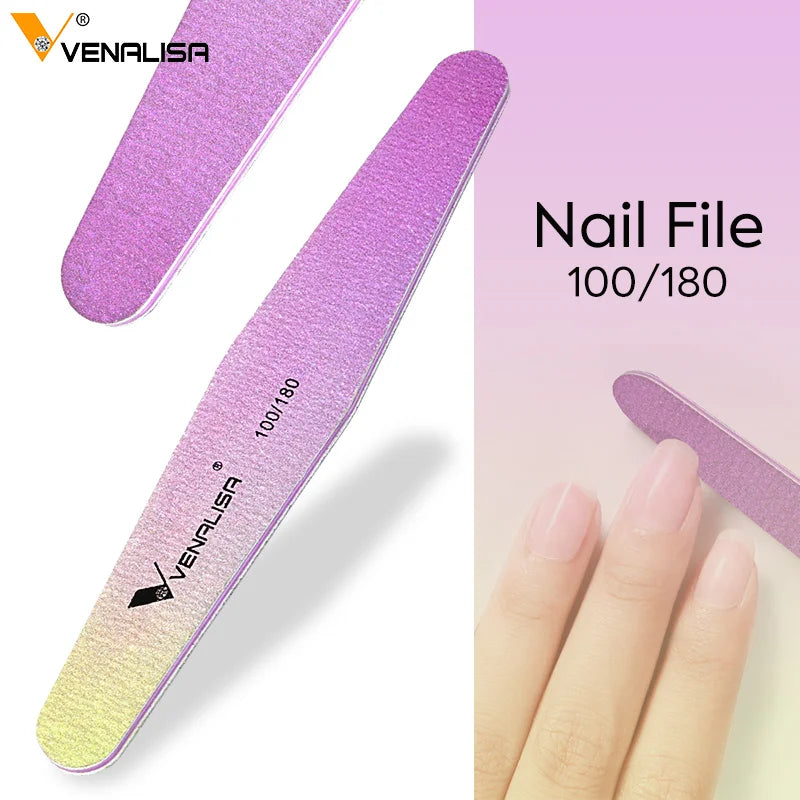 Venalisa Nail File New Arrival Nail Tool Nail Buffer For Manicure Pedicure Gel Polish Cuticle Remover Nail Art Accessories