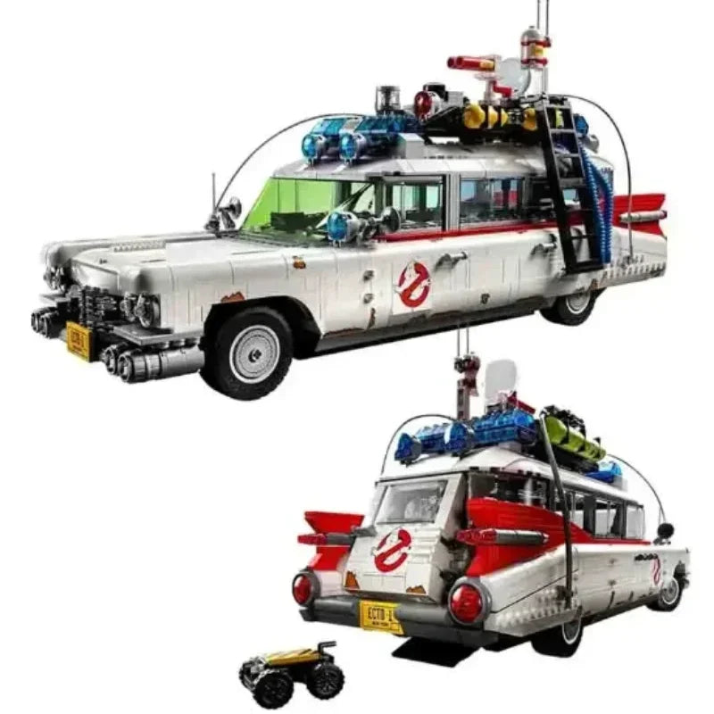 2352 PCS Ghostbusters ECTO-1 Creative Vehicle Building Block Compatible with 10274 Bricks Toy Car Model Car Kit for Adults gift