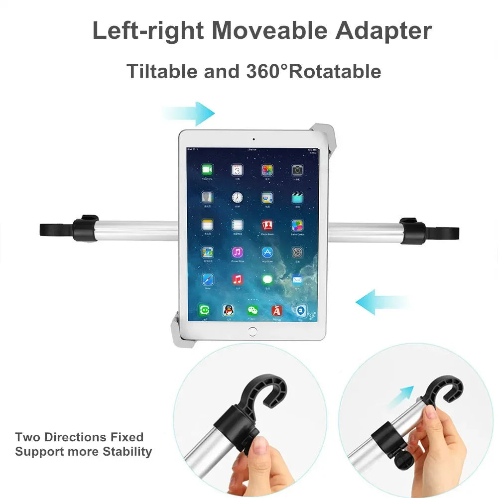 Tablet Holder for Tablet PC Car Back Seat Headrest Mounting Holder Tablet Universal 7-15'' for IPad Xiaomi Samsung Clip Mount