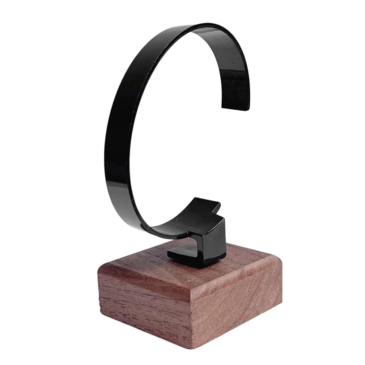 Multifunctional Watch Display Stand Tool Stable Wooden Base Jewelry Bracelet Bangle Display Rack Wrist Watch Holder for Counter