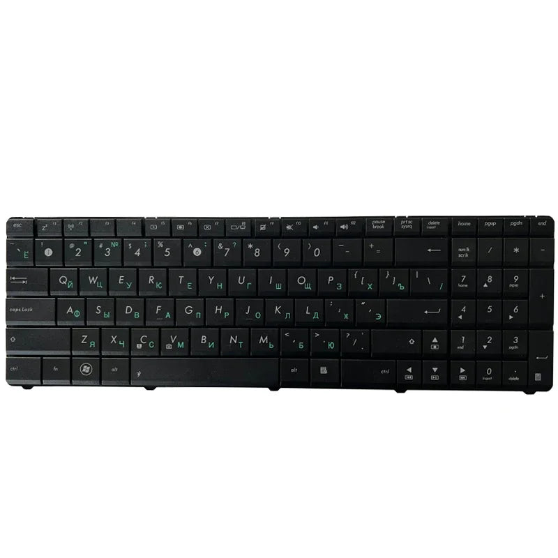 Russian Keyboard for Asus N53 X53 X54H k53 A53 N60 N61 N71 N73S N73J P52 P52F P53S X53S A52J X55V X54HR X54HY N53T laptop RU