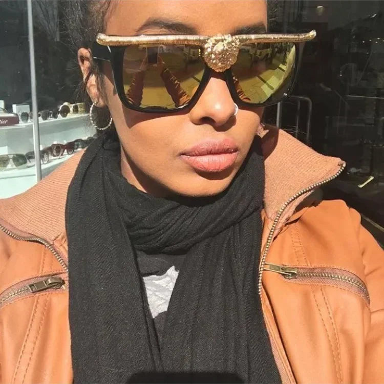 2024 New Fashion Designer Square Sunglasses Women Ladies Sunglass Luxury Modern Stylish Sun Glasses UV400